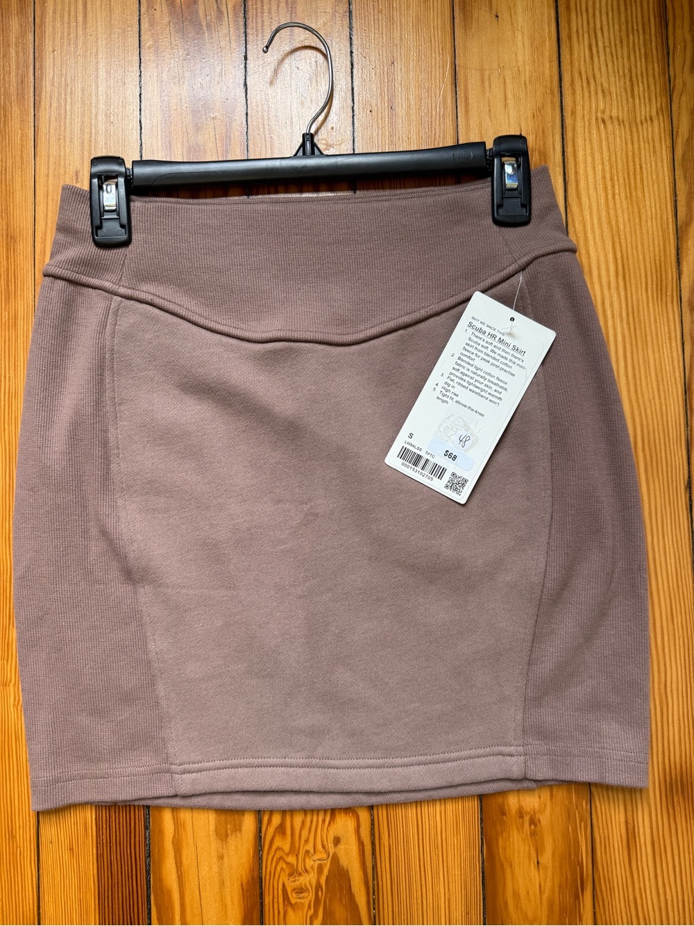 lululemon athletica Taupetastic Performance Mini Skirt